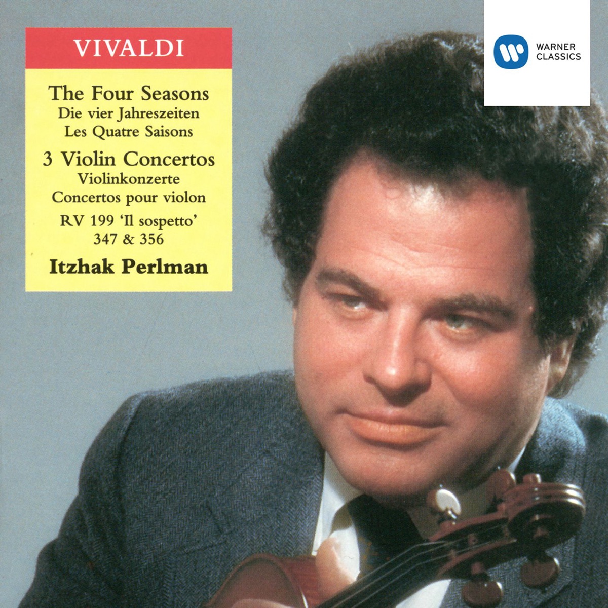 Vivaldi - Concertos by Itzhak Perlman, Israel Philharmonic Orchestra & London Philharmonic Orchestra album cover