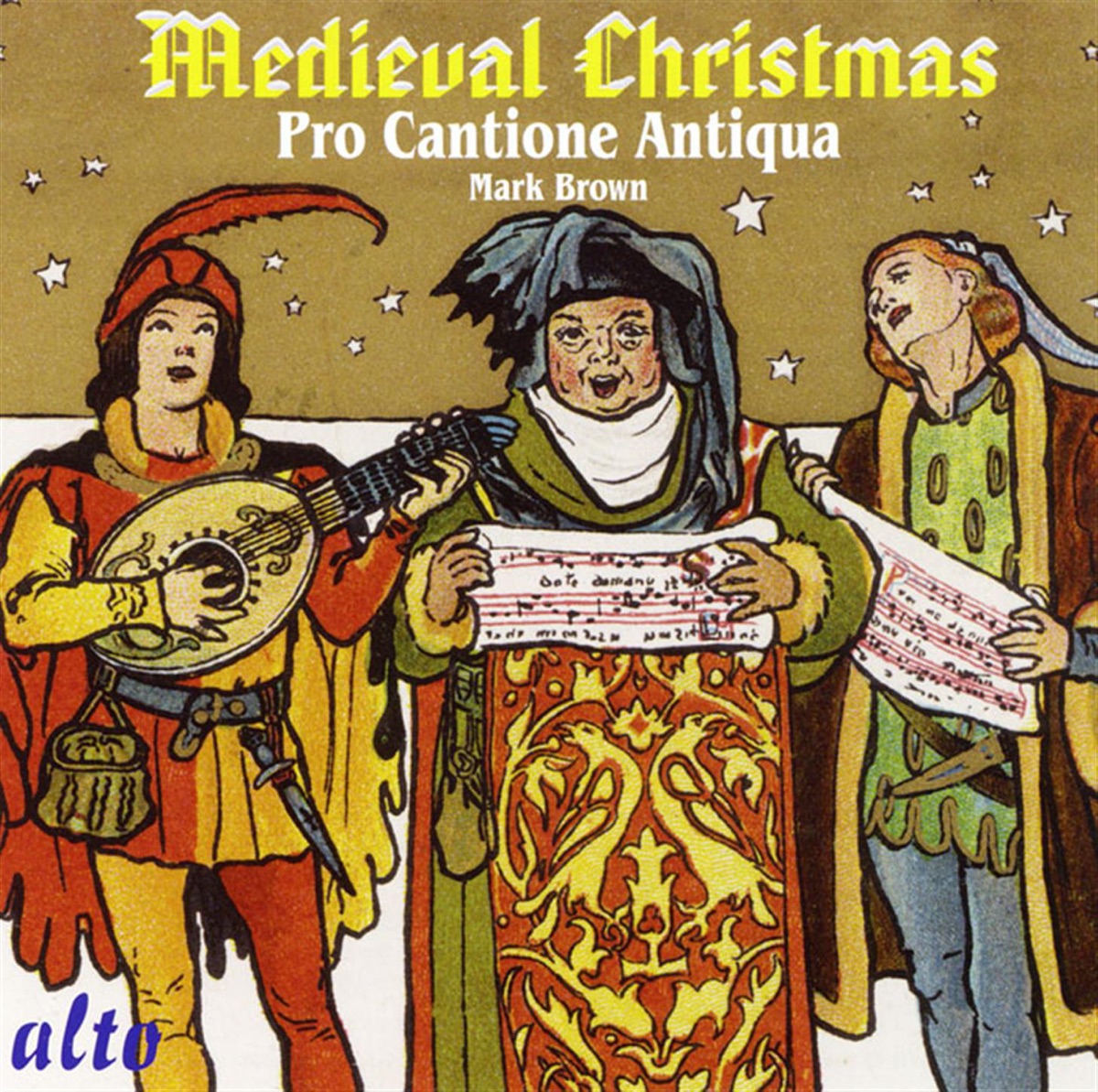 A Medieval Christmas Feast by English Medieval Wind Ensemble, Mark Brown & Pro Cantione Antiqua album cover