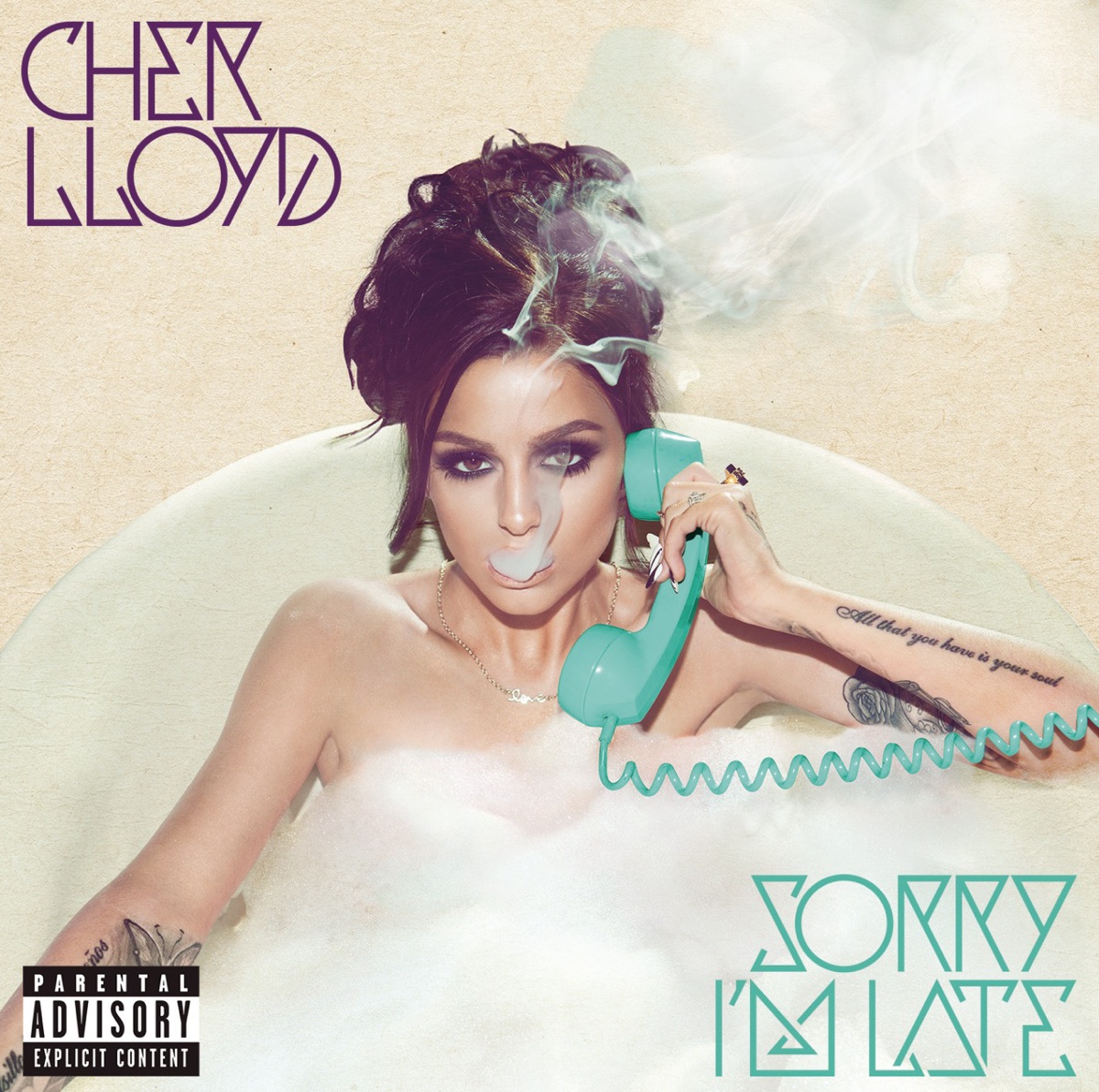 Sorry I'm Late by Cher Lloyd album cover