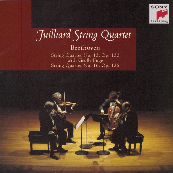Beethoven: String Quartet No. 13, Op. 130 With Grosse Fugue, String Quartet No. 16, Op. 135 by Juilliard String Quartet album cover