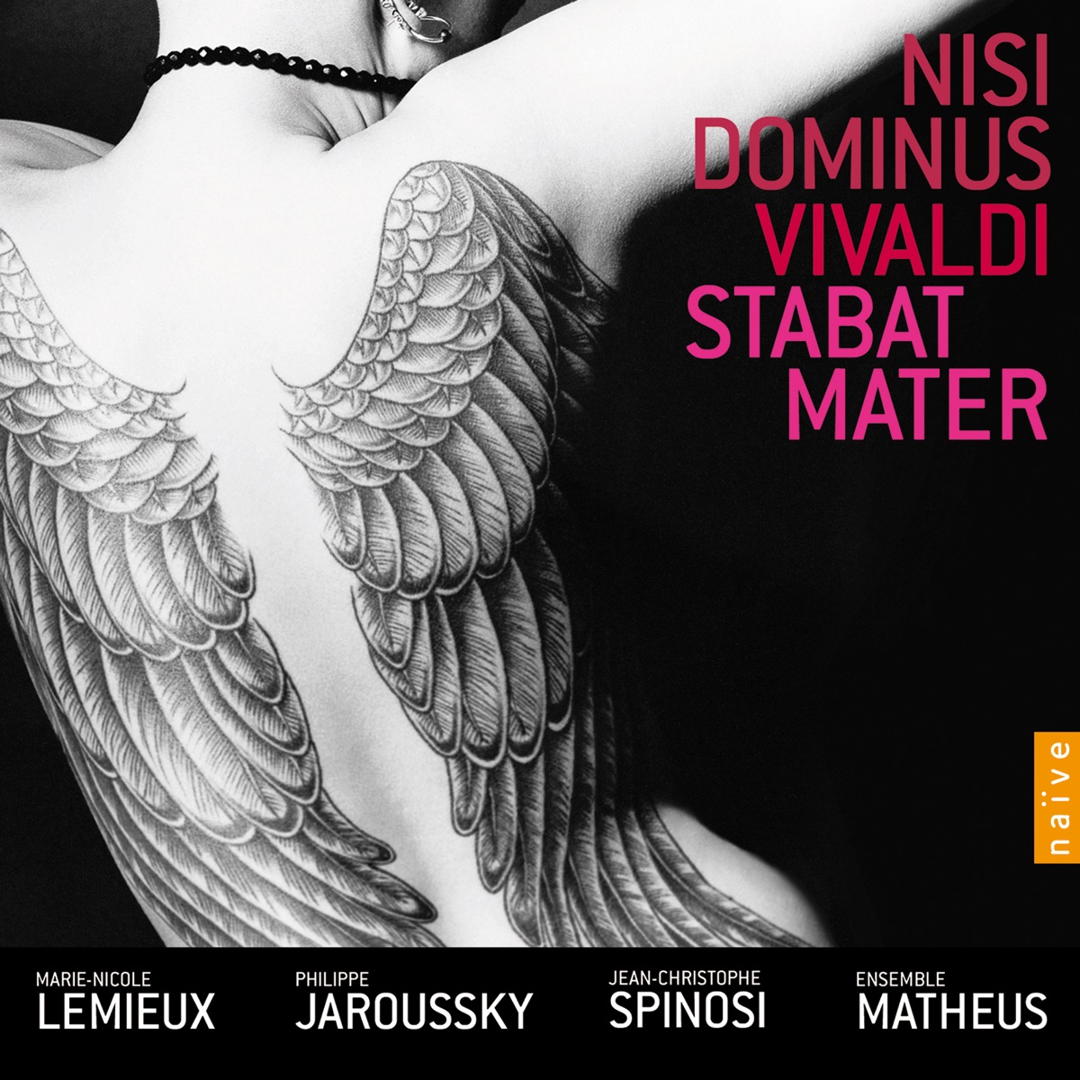 Vivaldi: Nisi Dominus & Stabat Mater by Philippe Jaroussky & Ensemble Matheus album cover