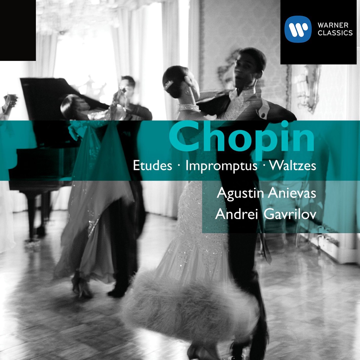 Chopin: Waltzes & Impromptus by Agustin Anievas & Andrei Gavrilov album cover