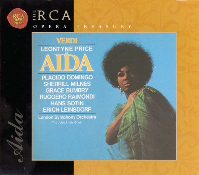 Verdi: Aida by Erich Leinsdorf & London Symphony Orchestra album cover
