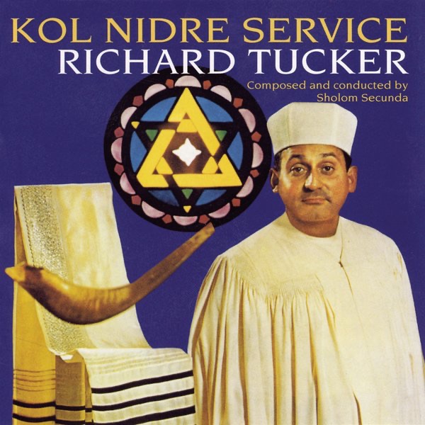 Kol Nidre Service by Richard Tucker album cover
