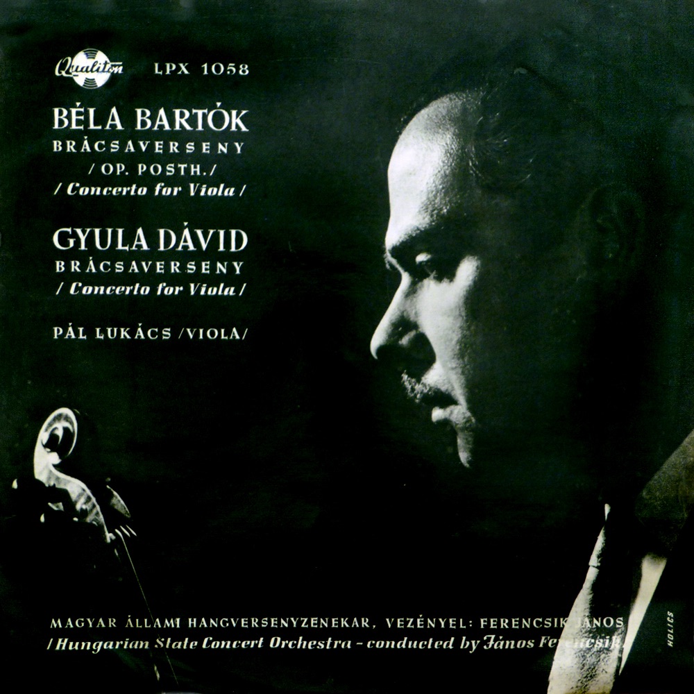 Brácsaverseny (Hungaroton Classics) by Pál Lukács & János Ferencsik album cover