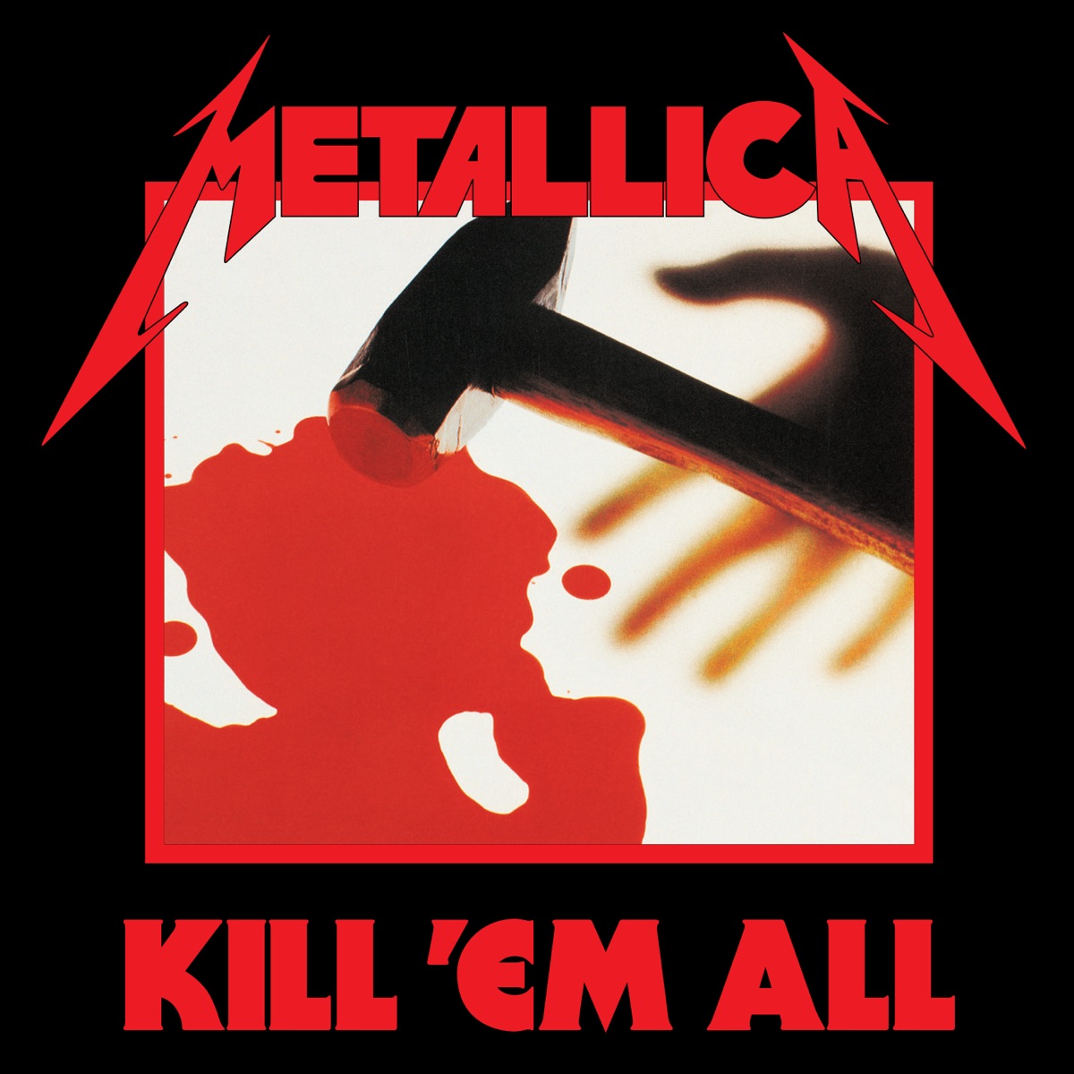 Kill 'Em All (Remastered) by Metallica album cover
