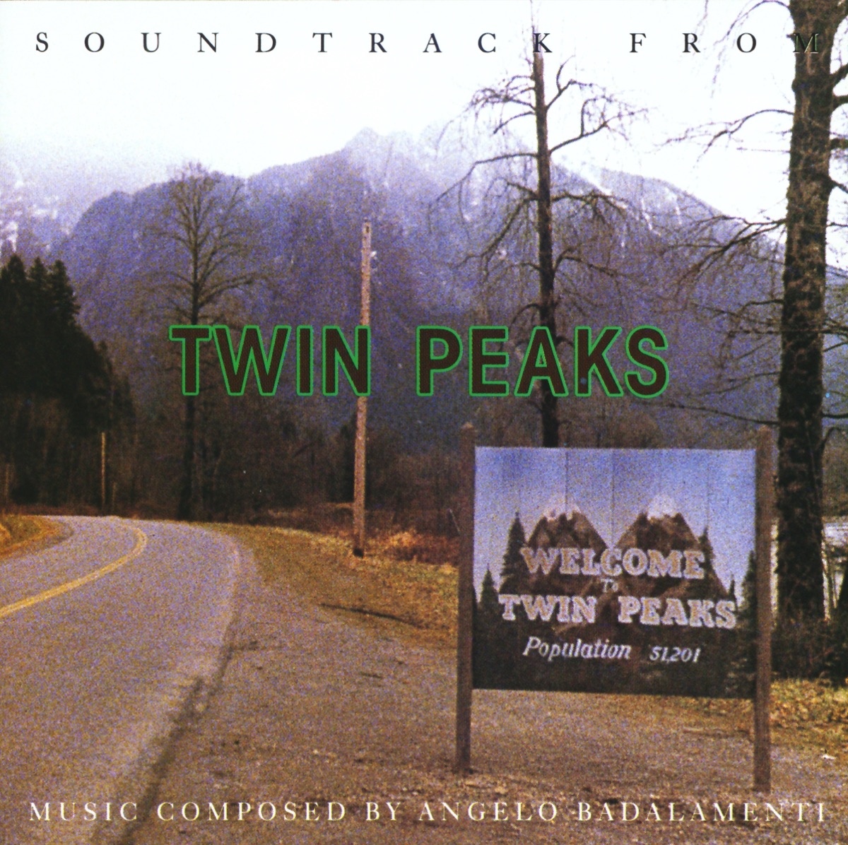 Twin Peaks (Soundtrack From) by Angelo Badalamenti album cover