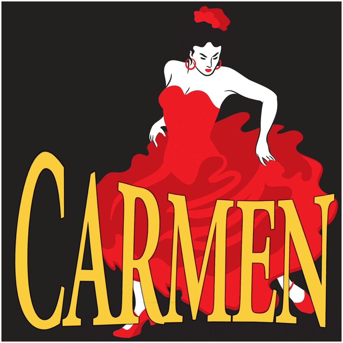Bizet: Carmen by Choeurs et Maîtrise de Radio France, Faith Esham, Julia Migenes, Lorin Maazel, Orchestre National de France, Plácido Domingo & Ruggero Raimondi album cover