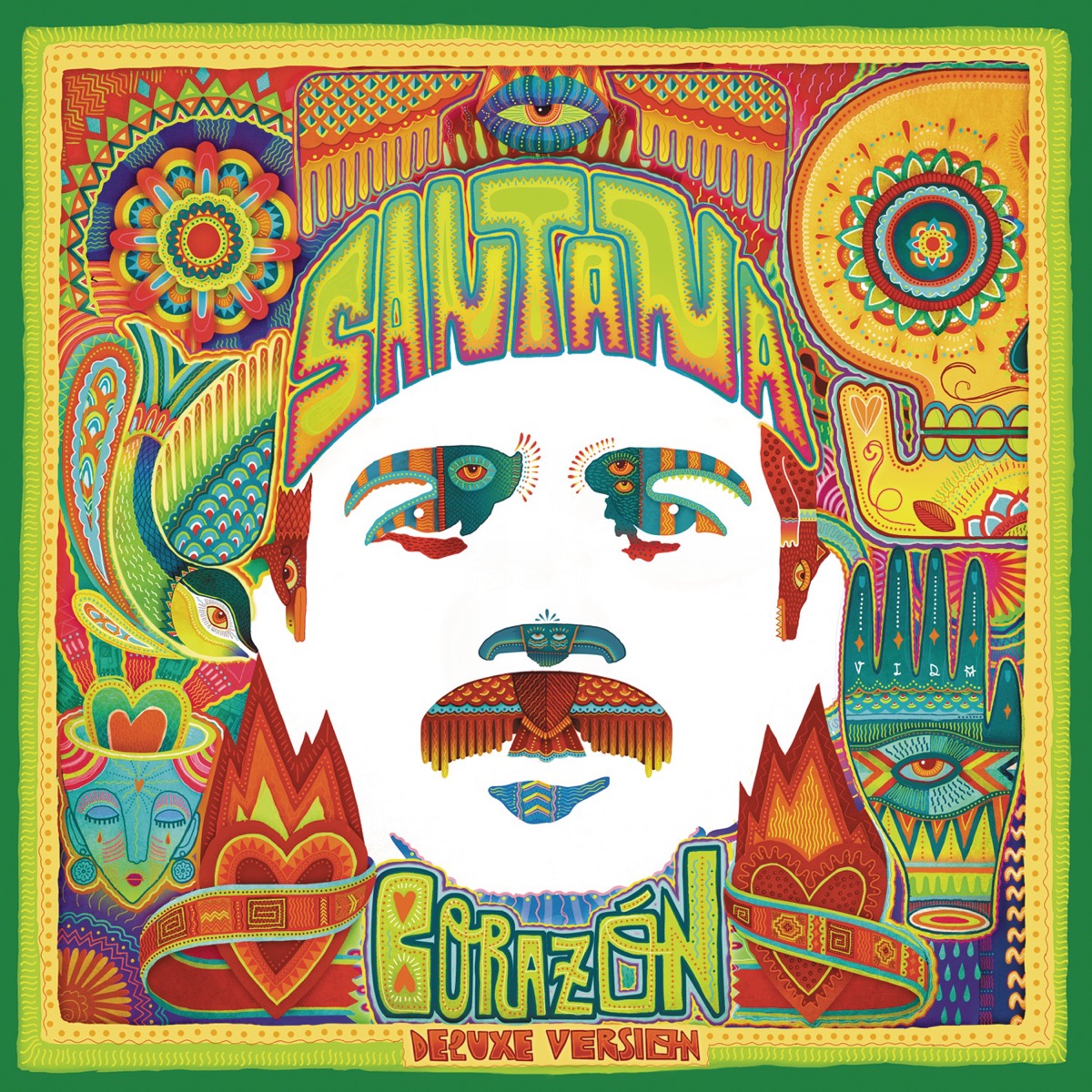 Corazón (Deluxe Version) by Santana album cover