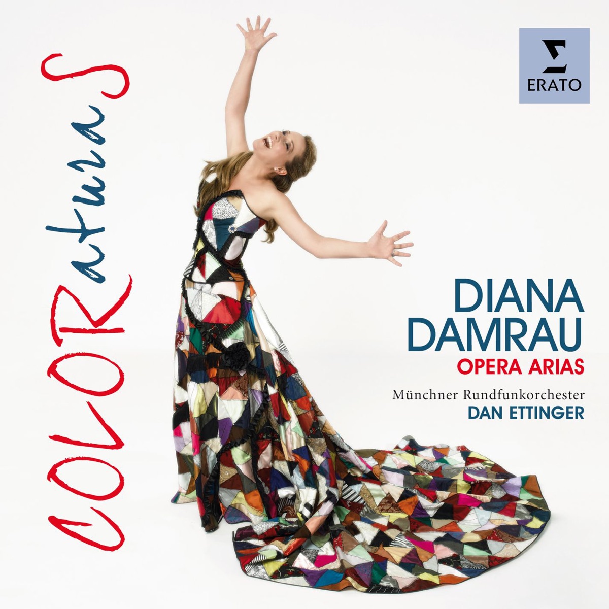 Coloraturas by Diana Damrau, Munich Radio Orchestra & Dan Ettinger album cover