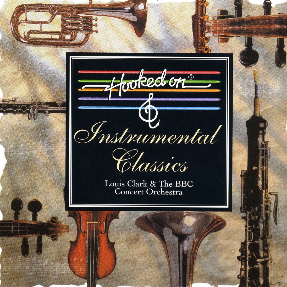 Hooked on Instrumental Classics by BBC Concert Orchestra & Louis Clark album cover