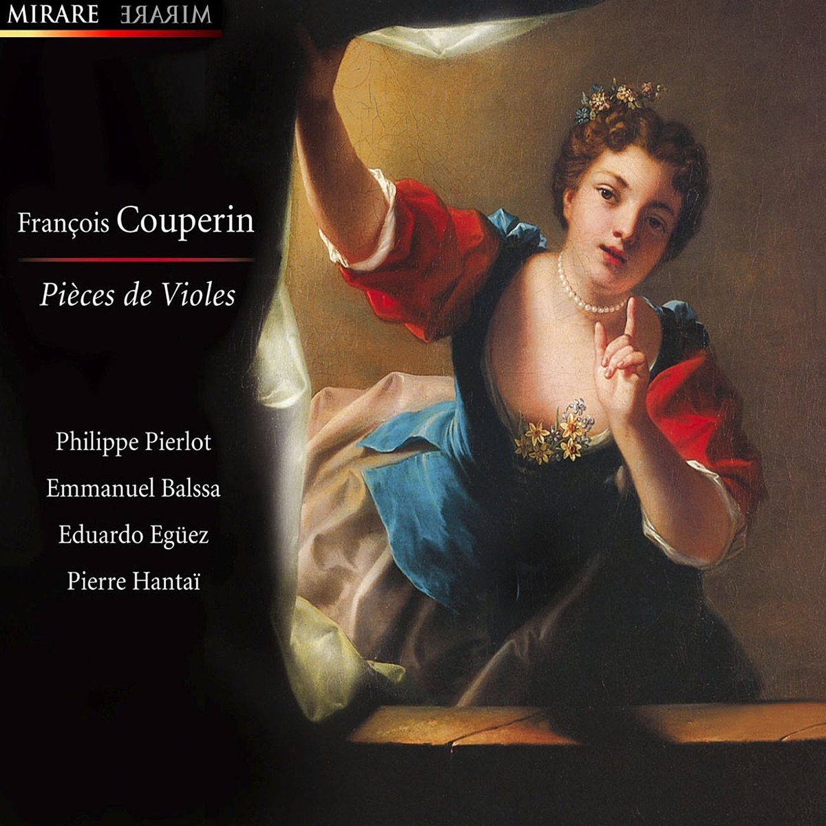 Couperin: Pièces de Violes by Philippe Pierlot, Emmanuel Balssa, Eduardo Egüez & Pierre Hantaï album cover