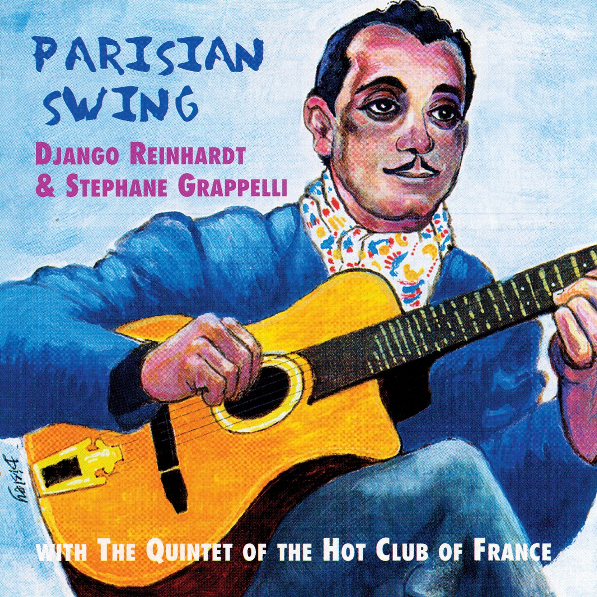 Parisian Swing by Django Reinhardt, Stéphane Grappelli & The Quintet of the Hot Club of France album cover