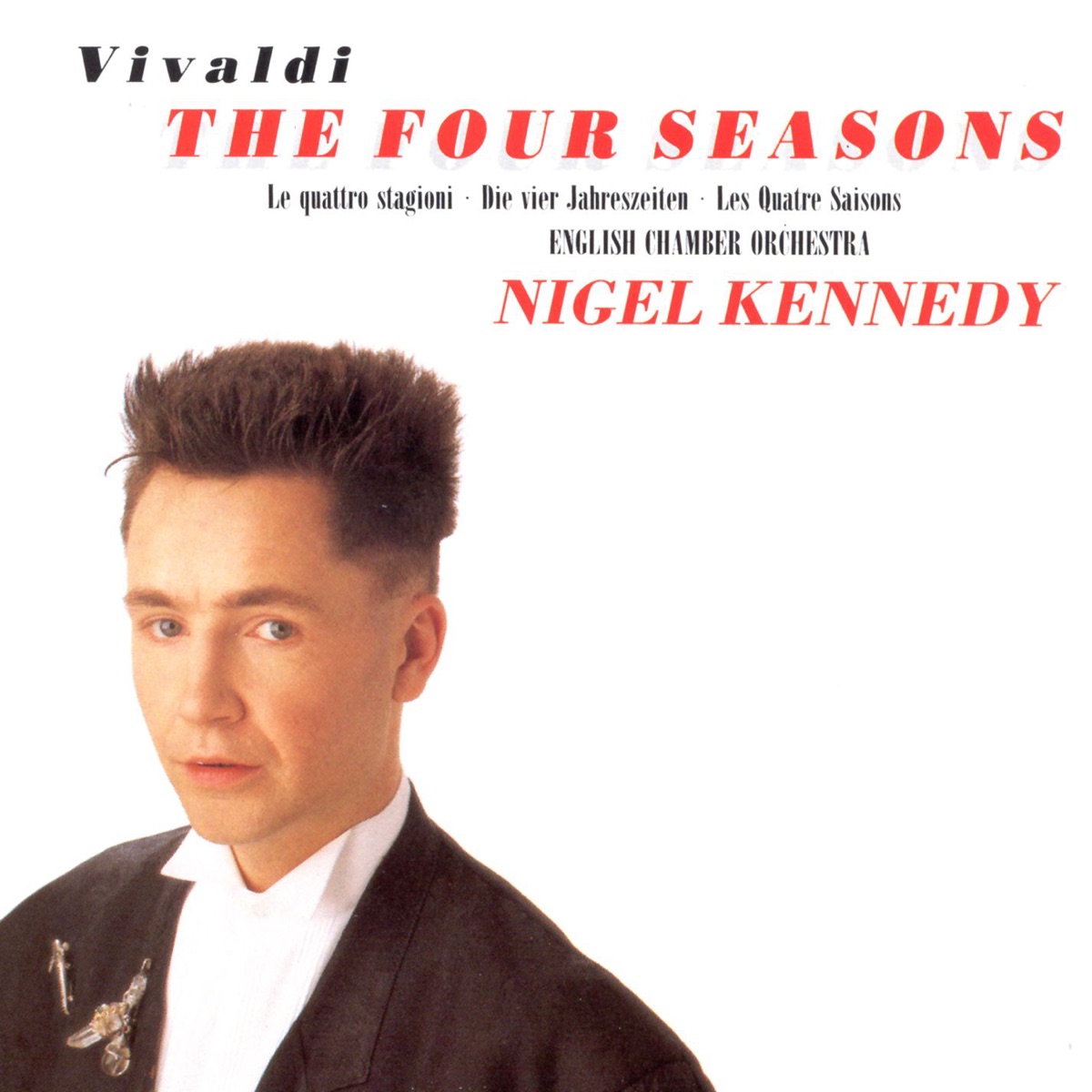 Vivaldi: The Four Seasons by Nigel Kennedy album cover
