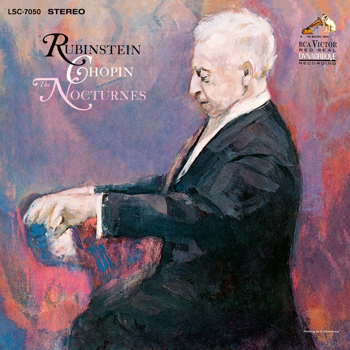 Chopin: Nocturnes by Arthur Rubinstein album cover