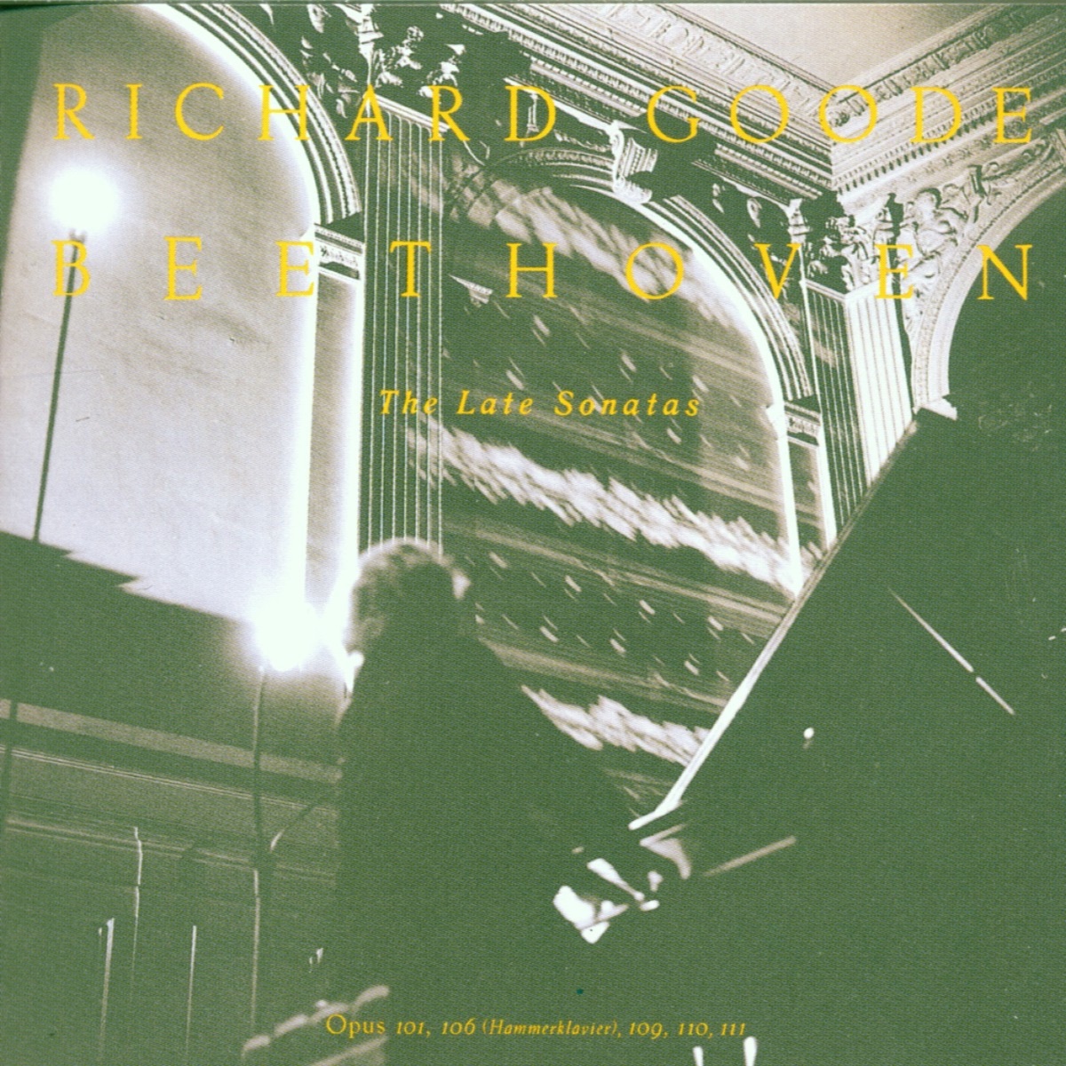 Beethoven: The Late Sonatas by Richard Goode album cover
