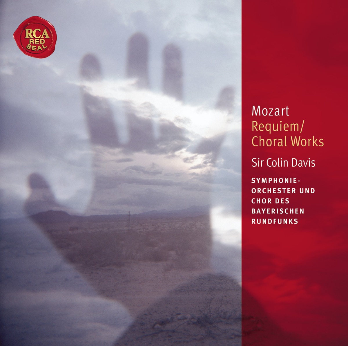 Mozart: Requiem, Choral Works by Sir Colin Davis, Bavarian Radio Chorus, Christian M. Immler & Bavarian Radio Symphony Orchestra album cover