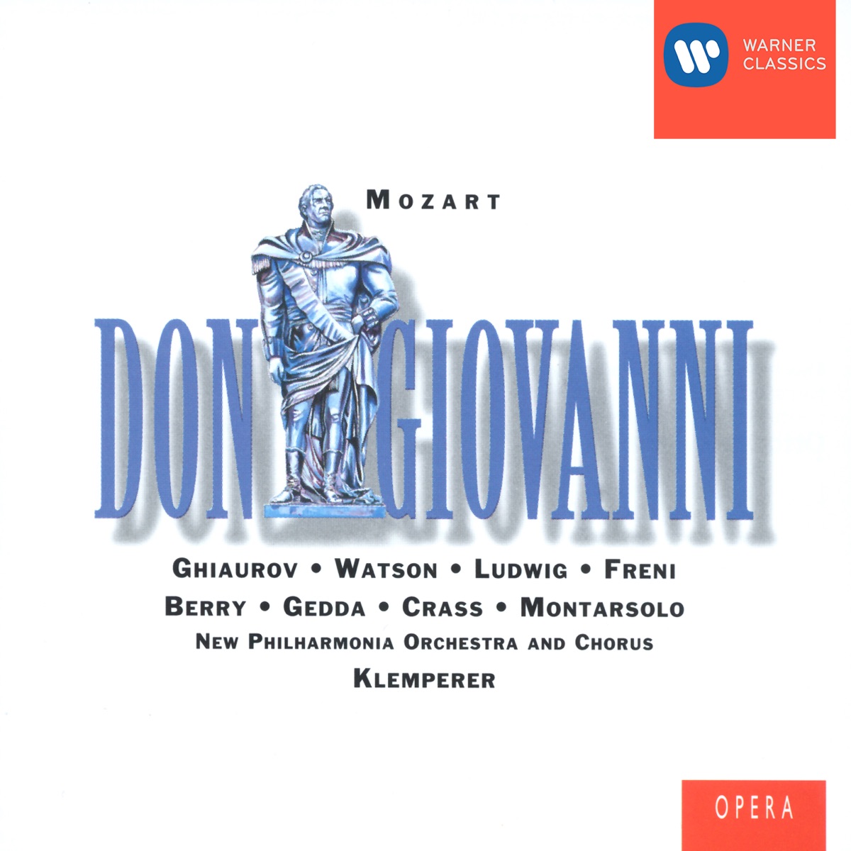 Mozart: Don Giovanni by Christa Ludwig, Claire Watson, Mirella Freni, New Philharmonia Chorus, Philharmonia Orchestra, Nicolai Gedda & Otto Klemperer album cover