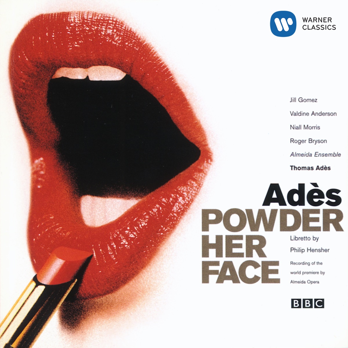 Adès: Powder Her Face by Jill Gomez & Thomas Adès album cover
