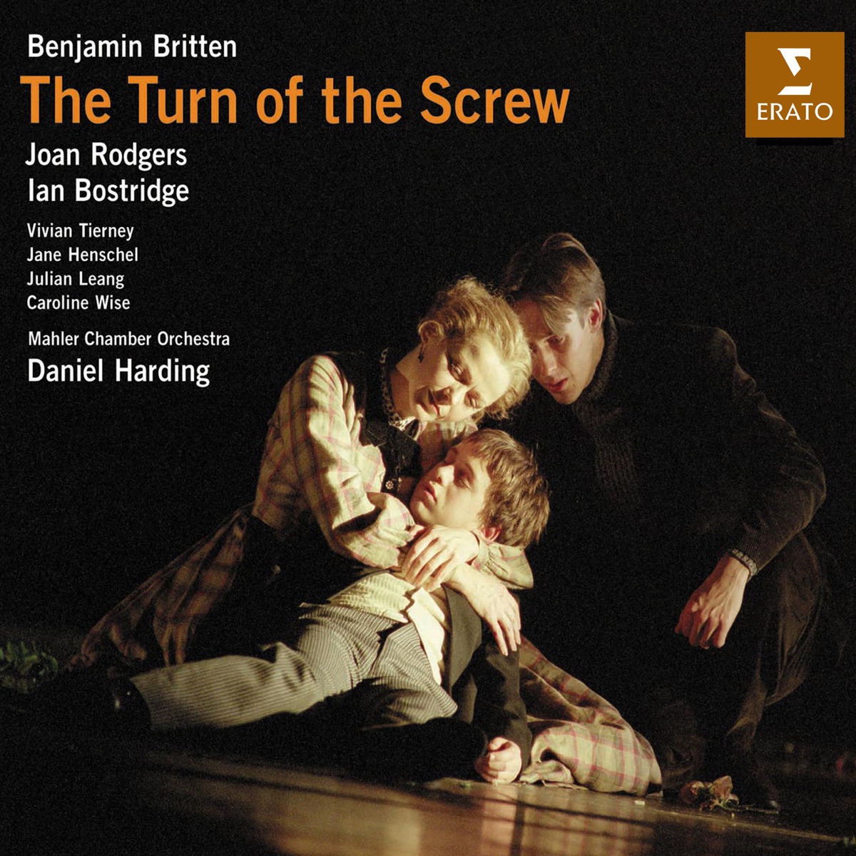 Britten: The Turn of the Screw, Op. 54 by Daniel Harding, Ian Bostridge, Joan Rodgers & Mahler Chamber Orchestra album cover