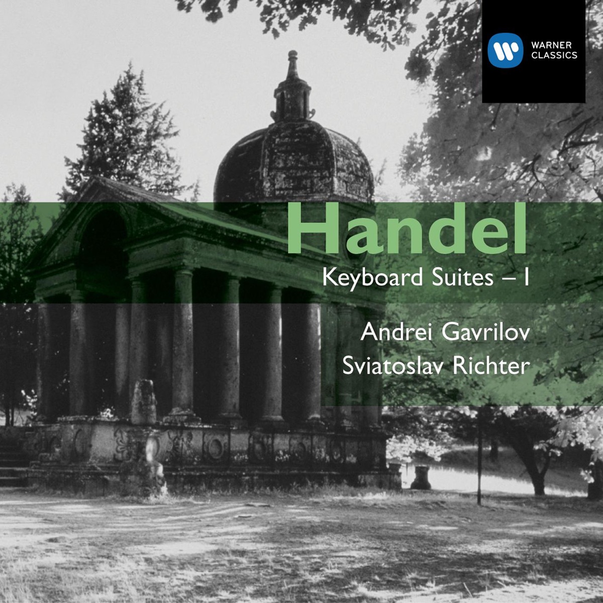 Handel: Keyboard Suites Vol. I by Andrei Gavrilov & Sviatoslav Richter album cover