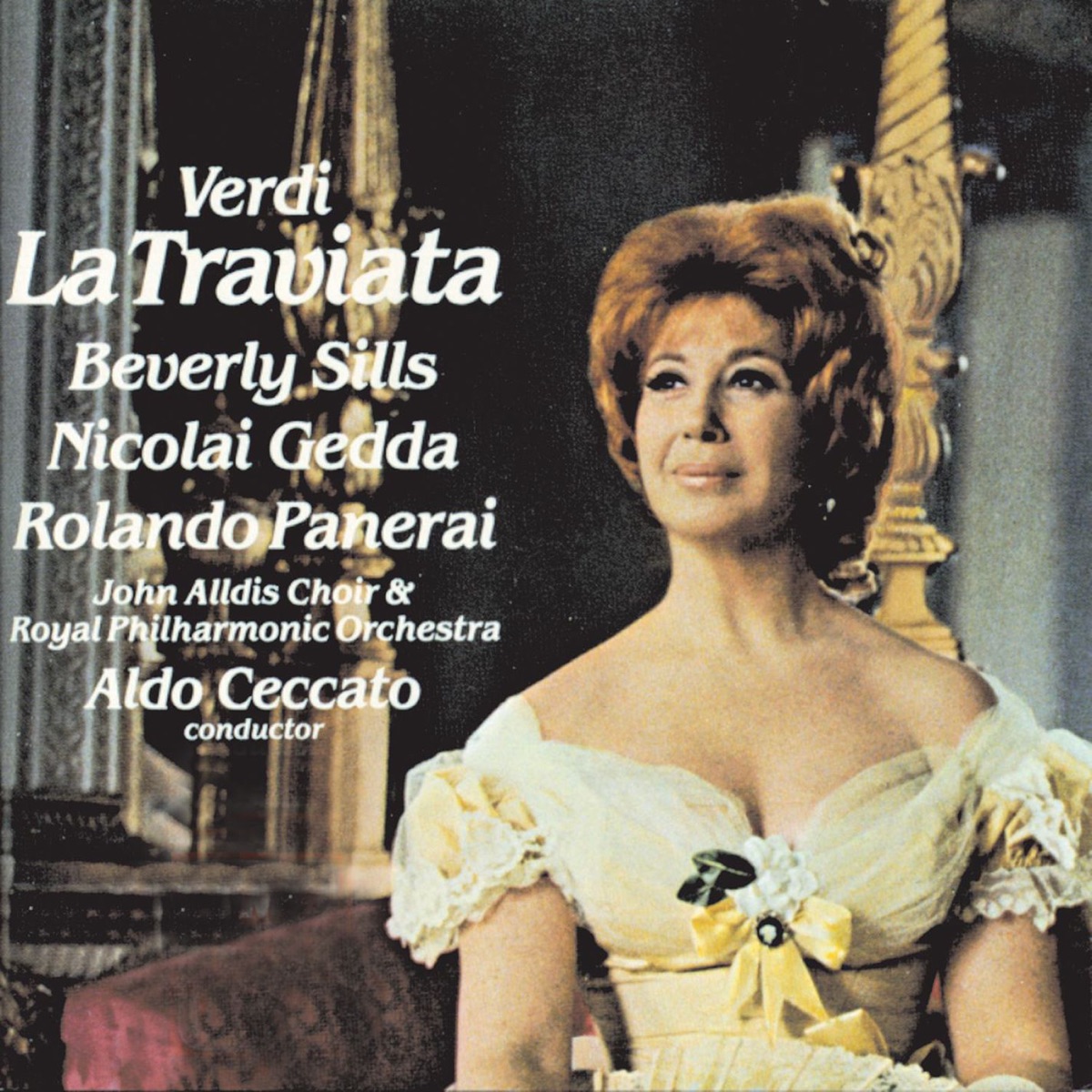 Verdi: La Traviata by Aldo Ceccato, Beverly Sills & Royal Philharmonic Orchestra album cover