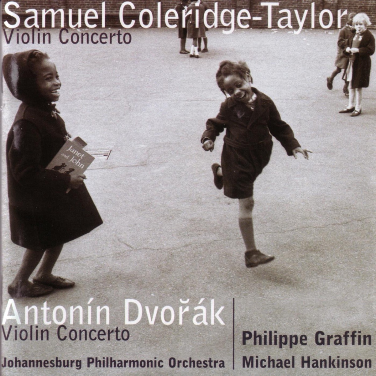 Coleridge-Taylor & Dvořák: Violin Concertos by Johannesburg Philharmonic Orchestra, Michael Hankinson & Philippe Graffin album cover