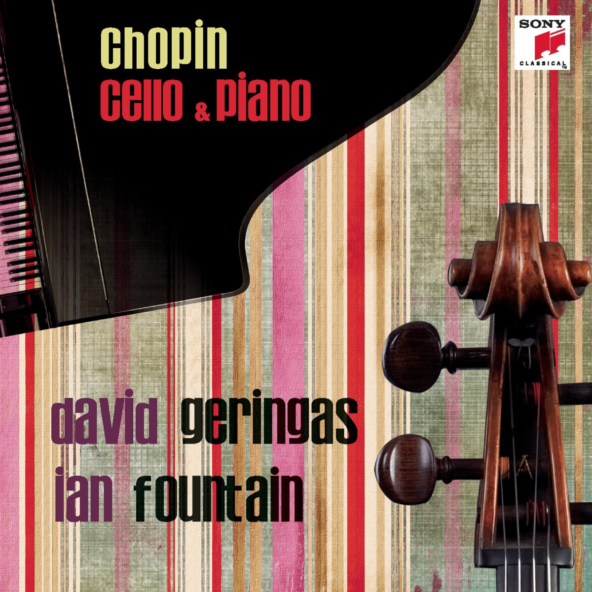 Chopin: Werke für Cello und Klavier by David Geringas & Ian Fountain album cover