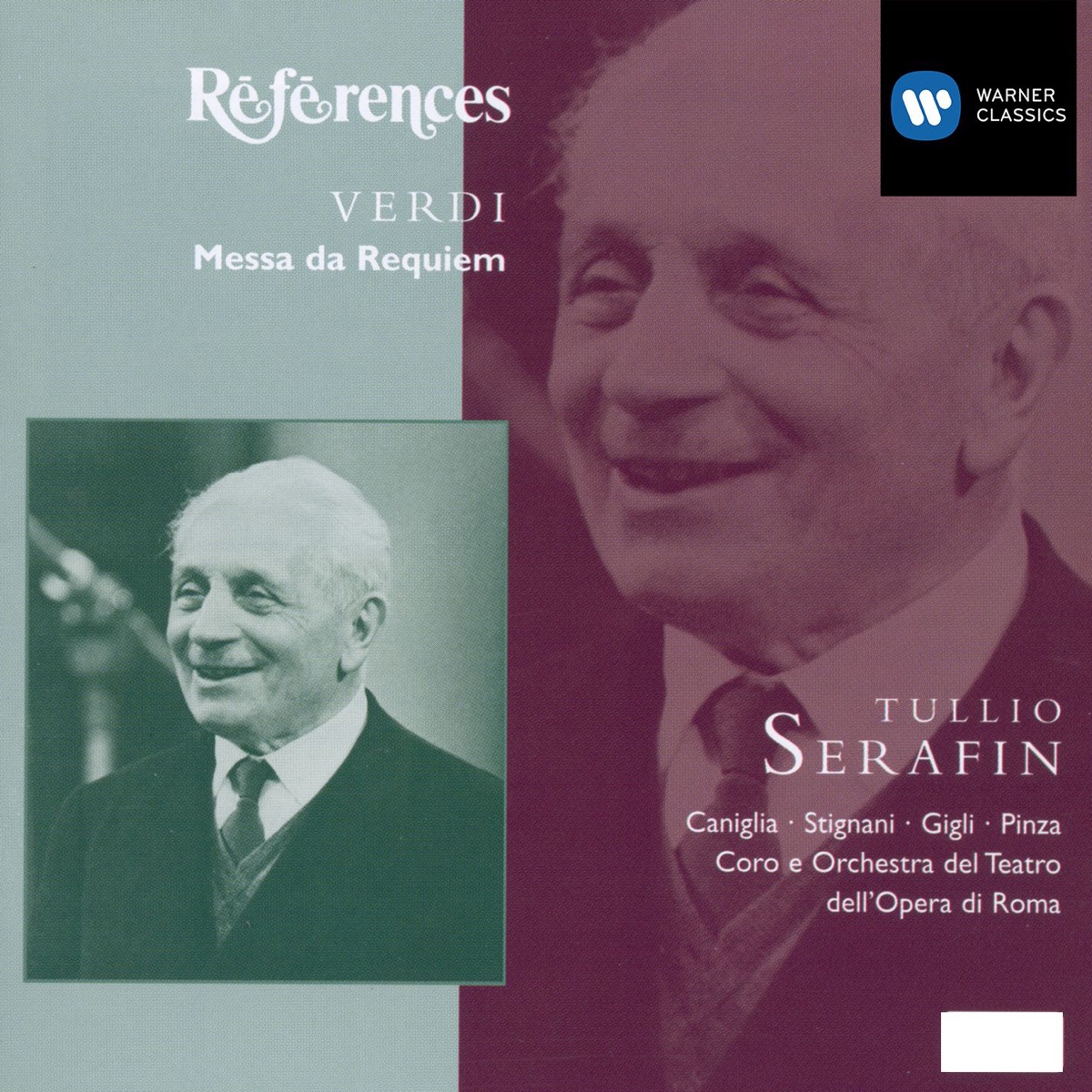 Verdi : Requiem by Tullio Serafin & Beniamino Gigli album cover