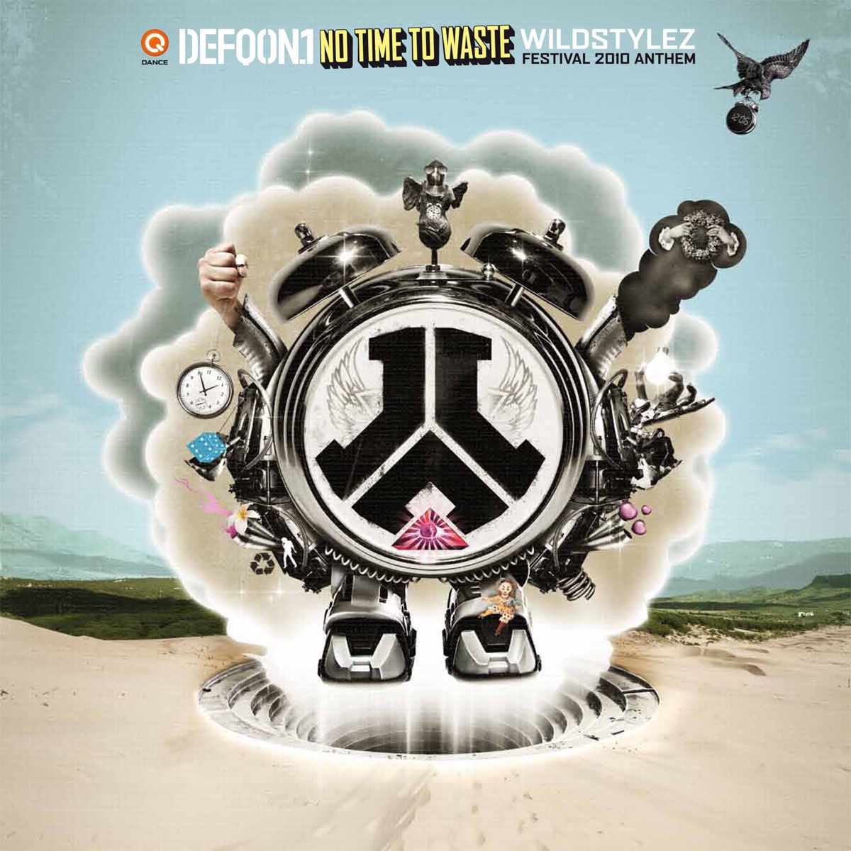 No Time To Waste (Defqon.1 2010 Anthem) - EP by Wildstylez album cover