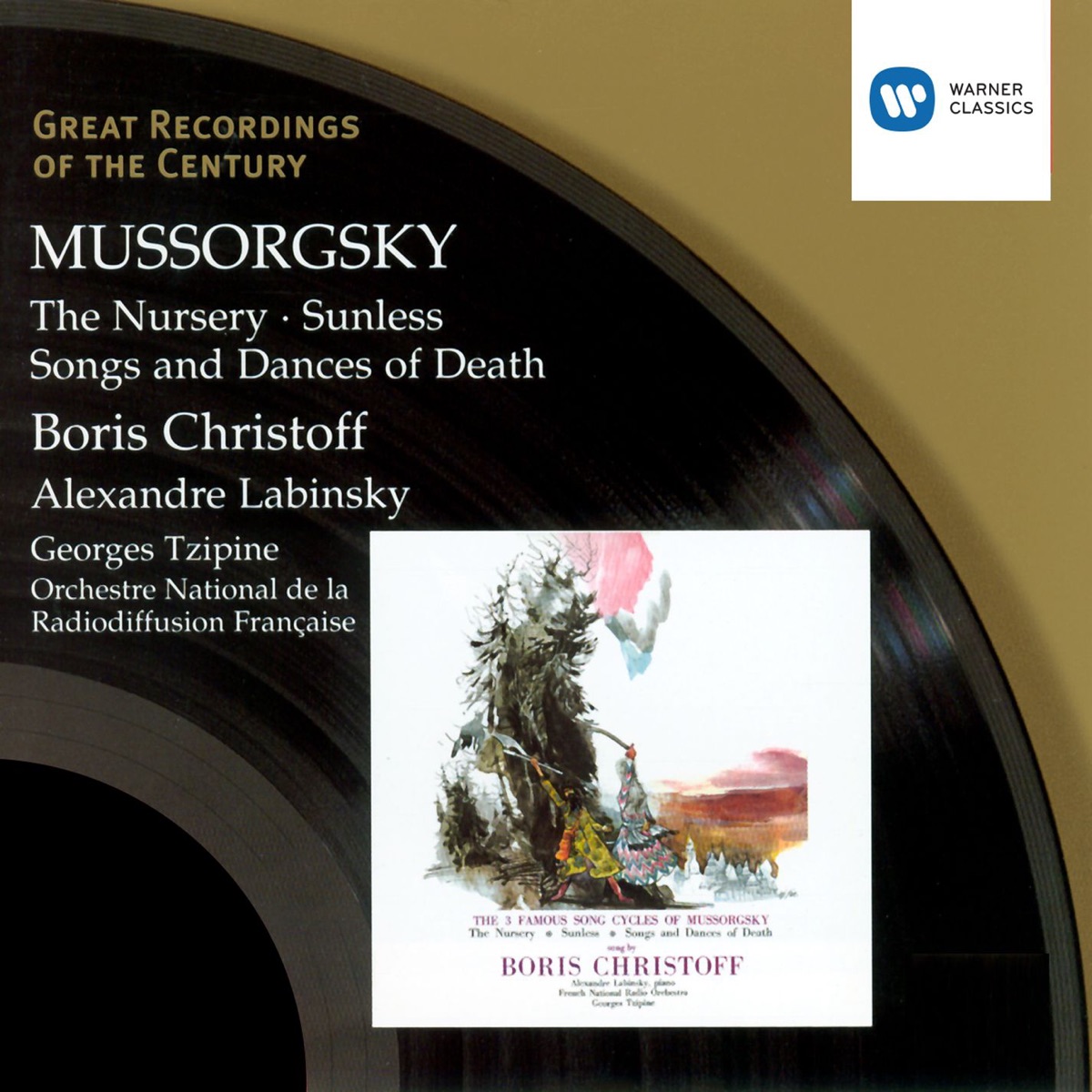 Mussorgsky: Songs by Boris Christoff album cover