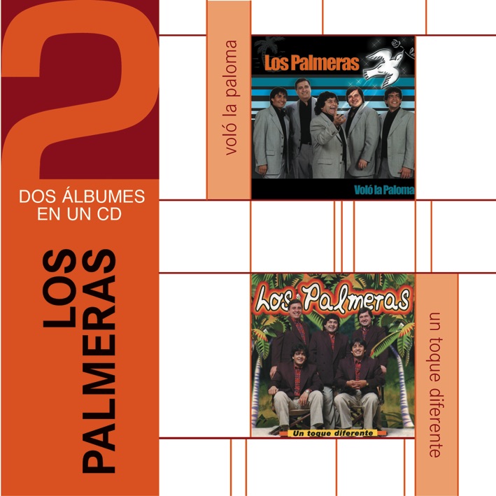 Voló la Paloma / Un Toque Diferente by Los Palmeras album cover