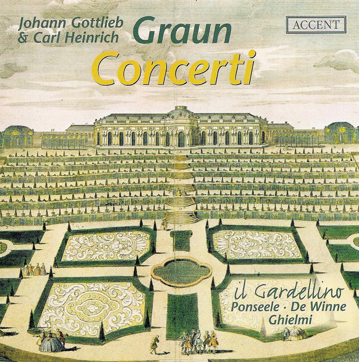 Graun: Concerti by Il Gardellino album cover