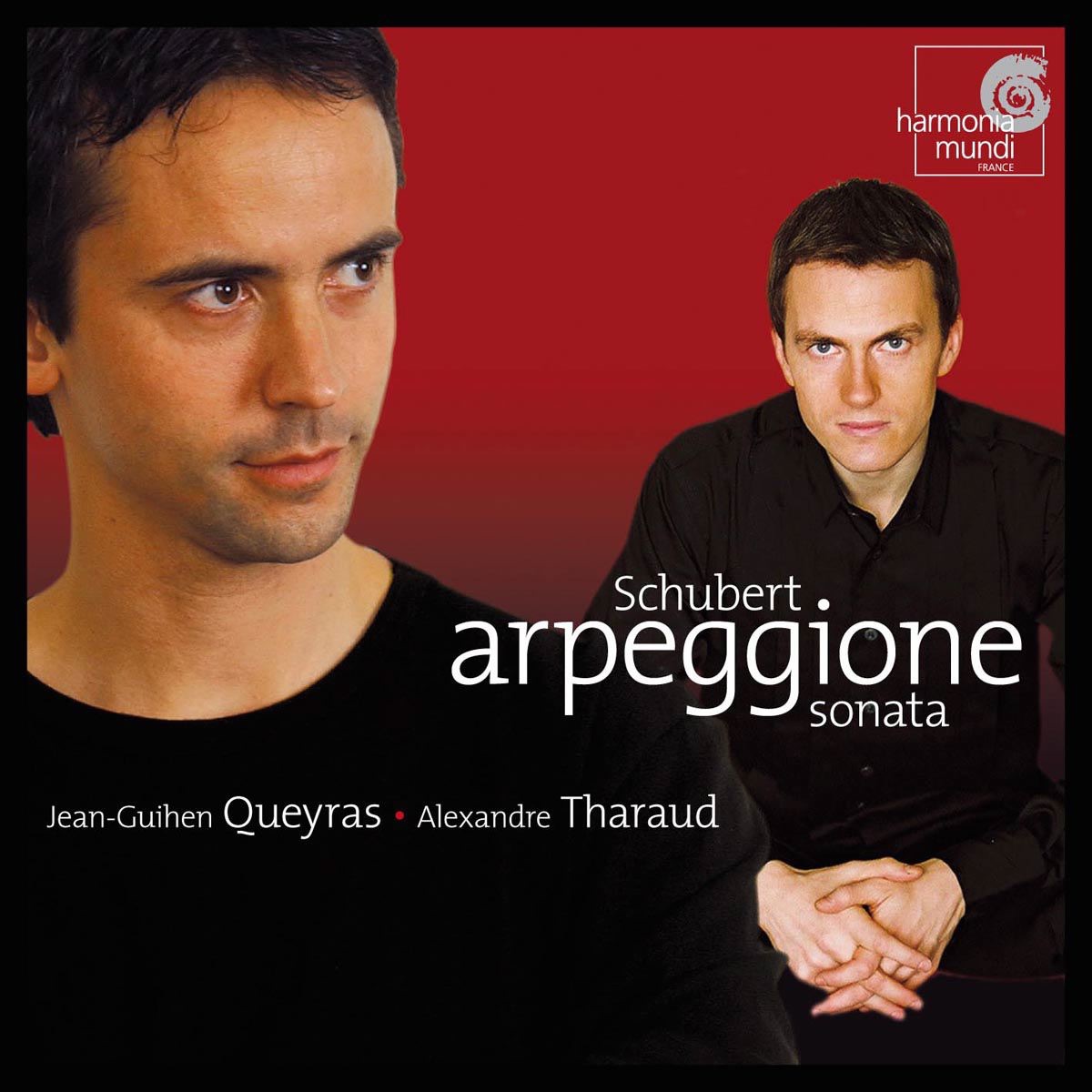 Schubert: Sonate pour Violoncelle et Piano "Arpeggione" by Alexandre Tharaud & Jean-Guihen Queyras album cover