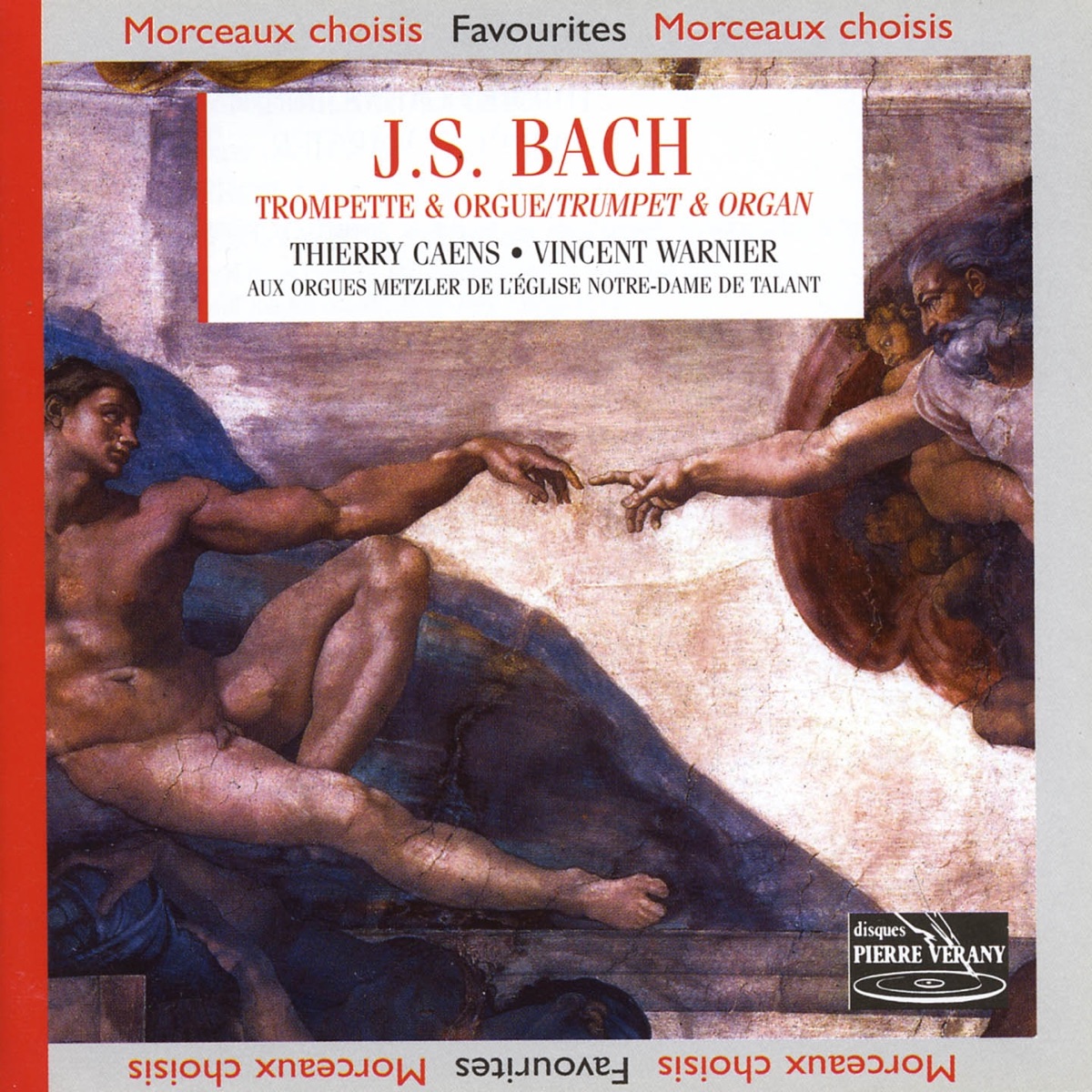 Bach : Trompette & Orgue by Thierry Caens & Vincent Warnier album cover