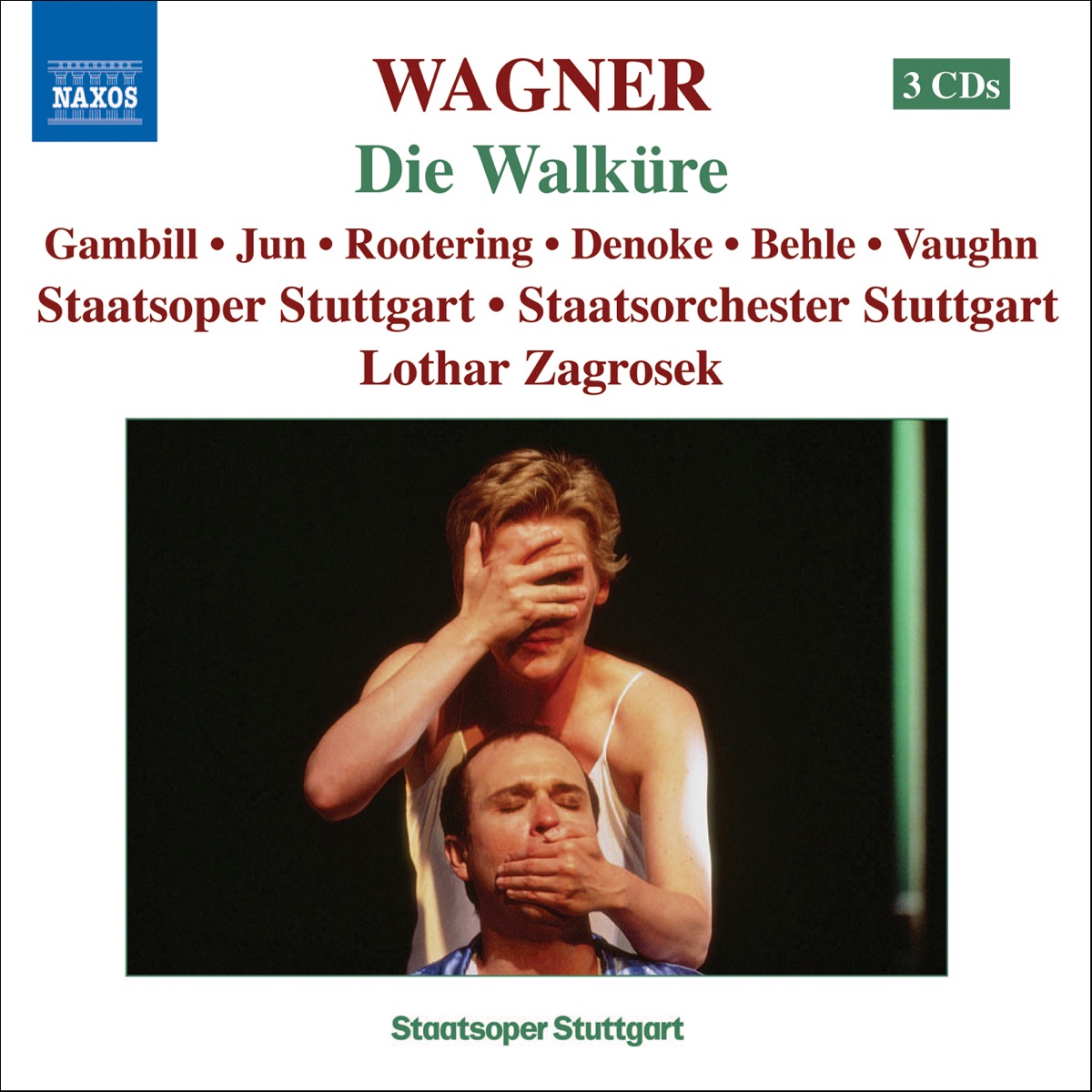 Wagner: Die Walkure (Ring Cycle 2) by Lothar Zagrosek & Stuttgart State Opera Orchestra album cover