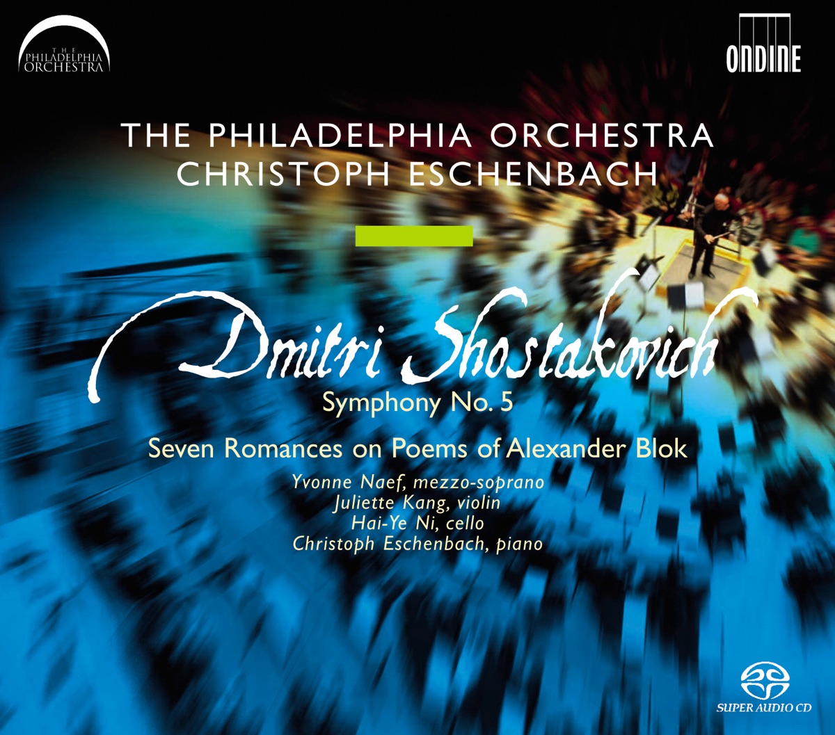 Shostakovich: Symphony No. 5, 7 Verses by The Philadelphia Orchestra, Christoph Eschenbach, Hai Ye Ni, Yvonne Naef & Juliette Kang album cover