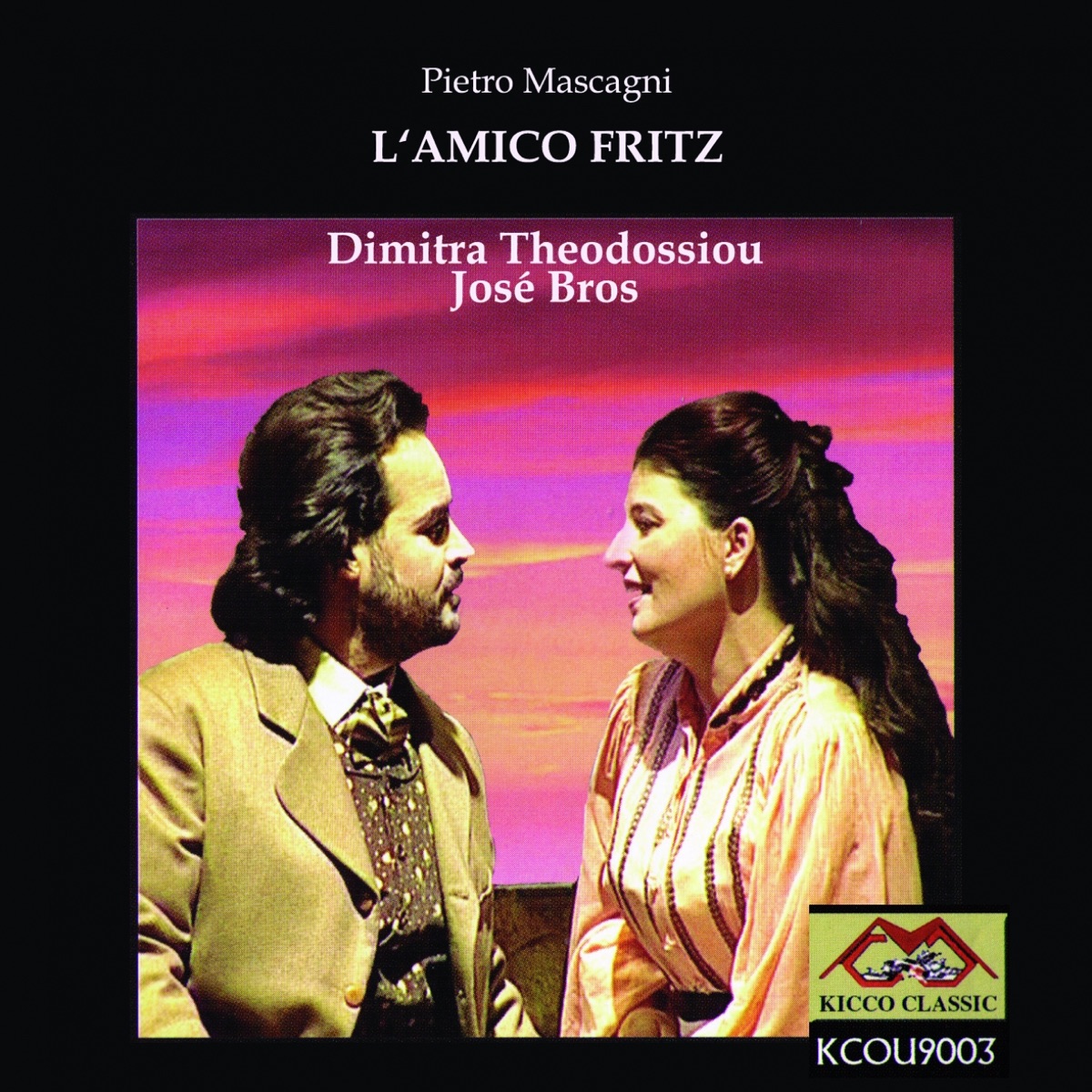Pietro Mascagni : L'amico Fritz (Opera completa) by Jose Bros & Dimitra Theodossiou album cover