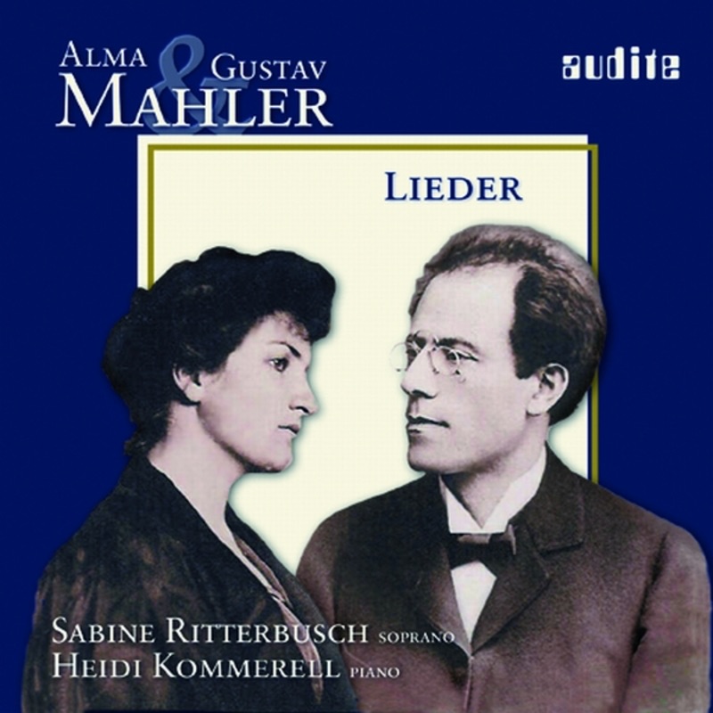 Alma Mahler & Gustav Mahler: Lieder by Heidi Kommerell & Sabine Ritterbusch album cover