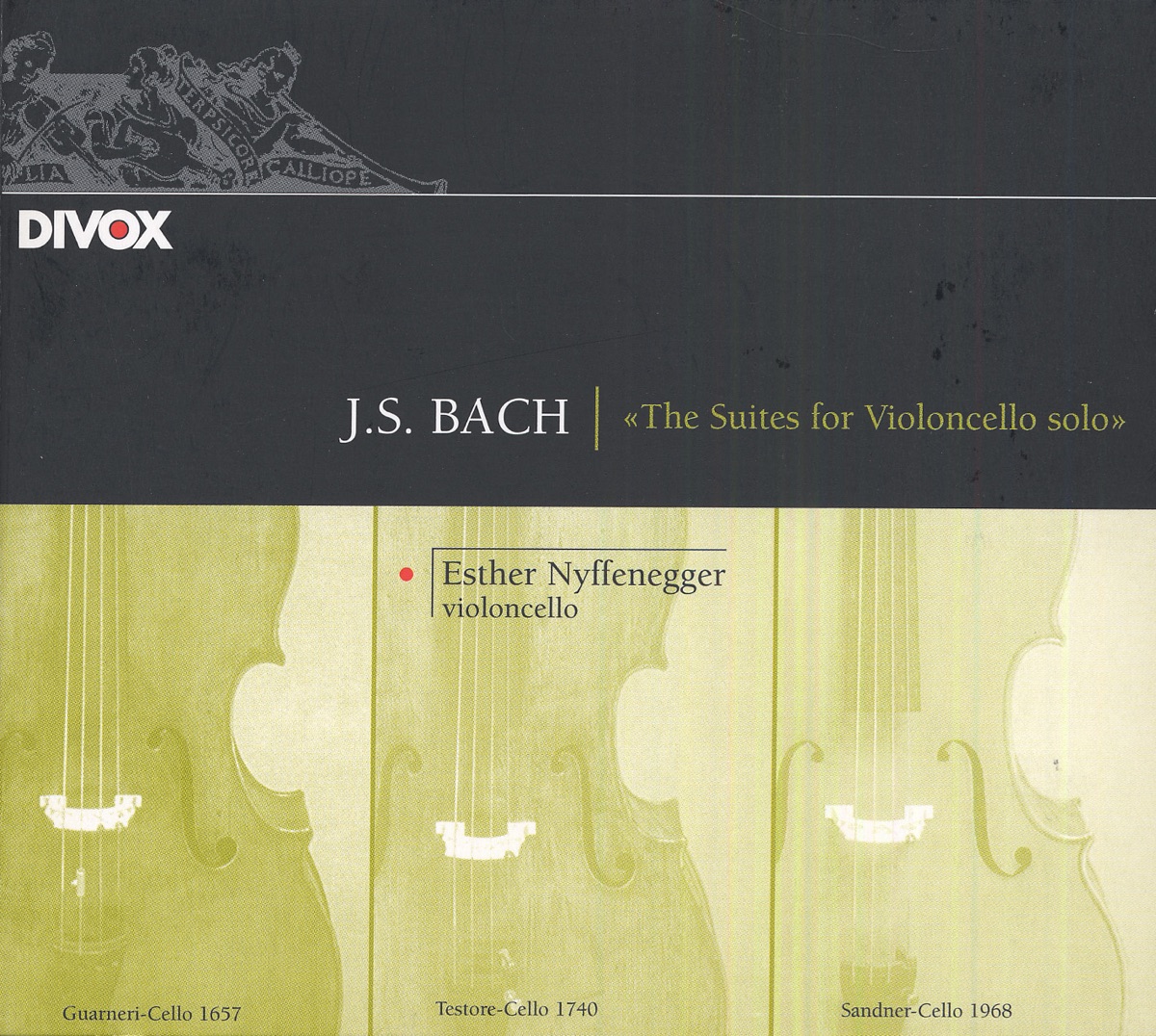 Bach, J.S. : Cello Suites Nos. 1-6 by Esther Nyffenegger album cover