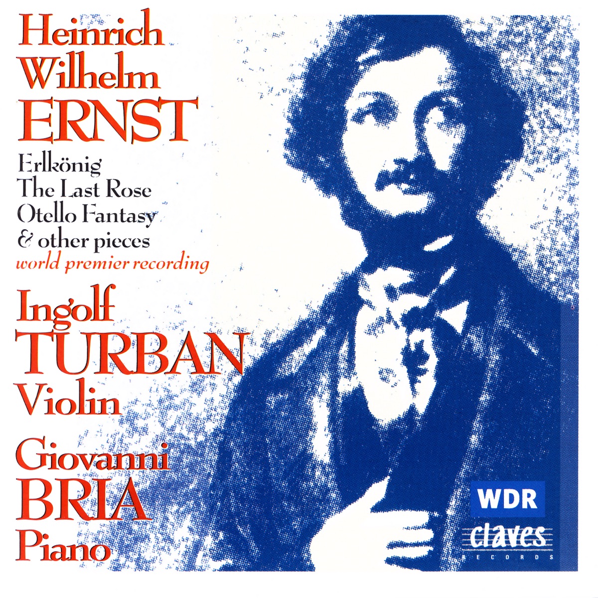 Ernst: Romantic Pieces for Violin by Ingolf Turban & Giovanni Bria album cover