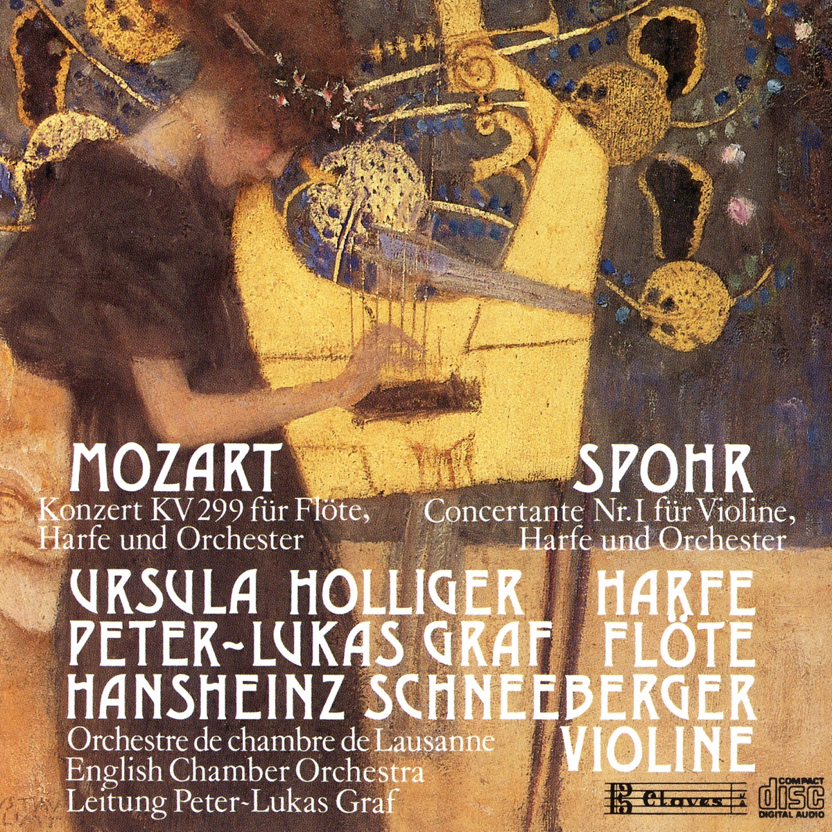 Mozart & Spohr: Concertante Works by English Chamber Orchestra, Hansheinz Schneeberger, Orchestre de Chambre de Lausanne, Peter-Lukas Graf & Ursula Holliger album cover