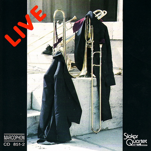 Live by Slokar Trombone Quartet album cover