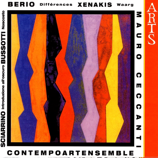 Sciarrino / Bussotti / Berio / Xenakis by Contempoartensemble & Mauro Ceccanti album cover