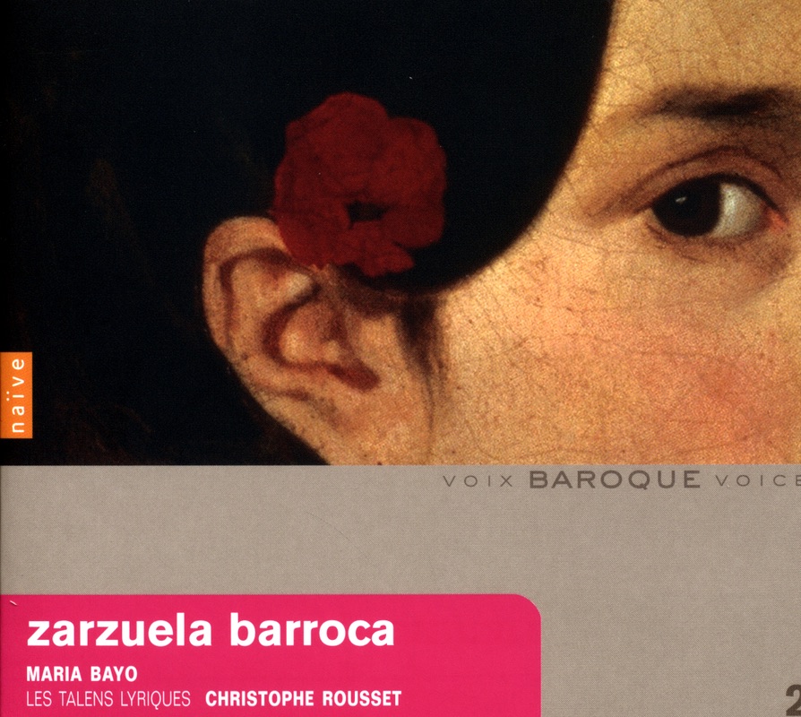 Arias de Zarzuela Barroca by María Bayo album cover