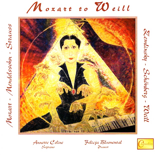 Mozart to Weill by Felicja Blumental & Annette Celine album cover