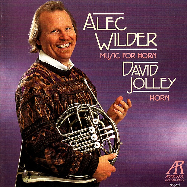 Alec Wilder: Music for Horn by David Jolley, David Oei, Alan Kay & Sam Pilafian album cover