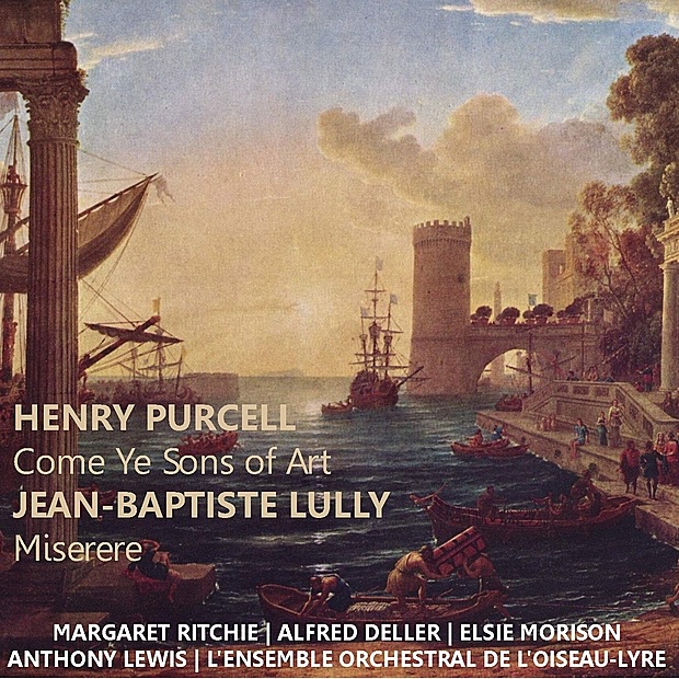 Purcell: Come Ye Songs of Art - Lully: Miserere by Anthony Lewis, Alfred Deller, Elsie Morison, L'ensemble Orchestral de L'oiseau-Lyre & Margaret Ritchie album cover