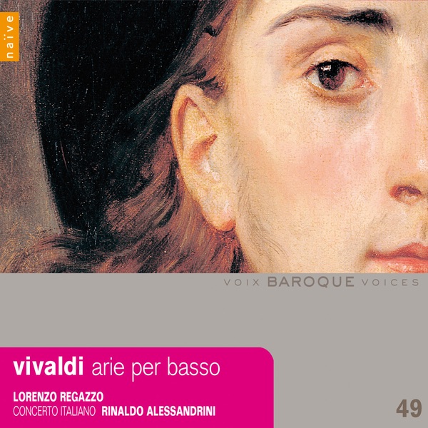Vivaldi: Arie per basso by Lorenzo Regazzo album cover