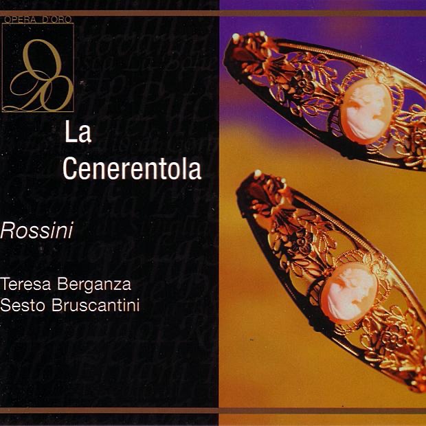 Rossini: La Cenerentola by Sesto Bruscantini & Teresa Berganza album cover